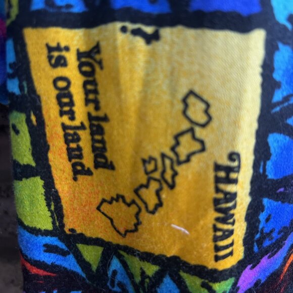 Evelyn Margolis United Airlines Hawaiian Vintage 60s Steward Shirt Size Medium - Picture 9 of 12